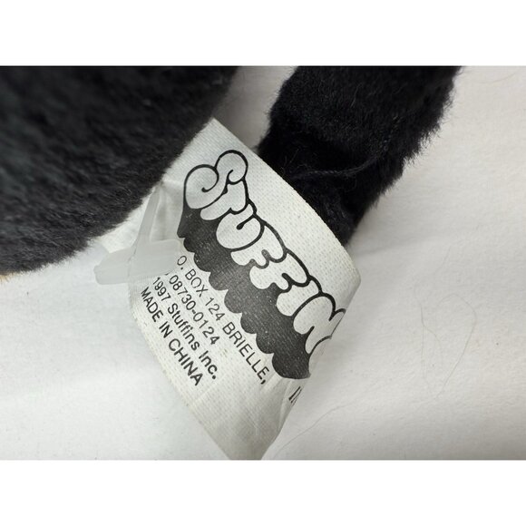 Vintage Stuffins Lumpy’s Gang 1997 Black Bean Bag Dachshund  License NO. K-9 - Picture 8 of 10